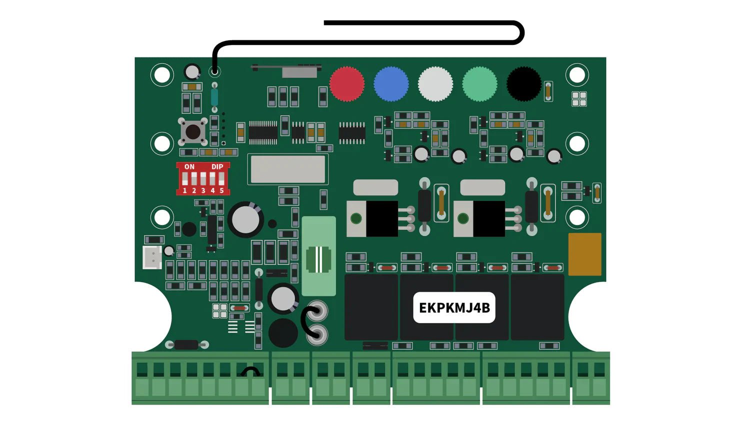 How to Understand and Use the Terminals on Your RITROX / LOCKMASTER Gate Control Board (RXD365, EKD365, EKD700) - Garageway.com.au