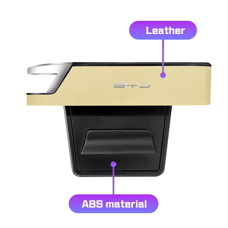 Car Seat Gap Storage Box Compatible with BYD Dolphin Mini Atto3 Seal U Tang F0 G3 E6 Yuan Song plus Sealion.