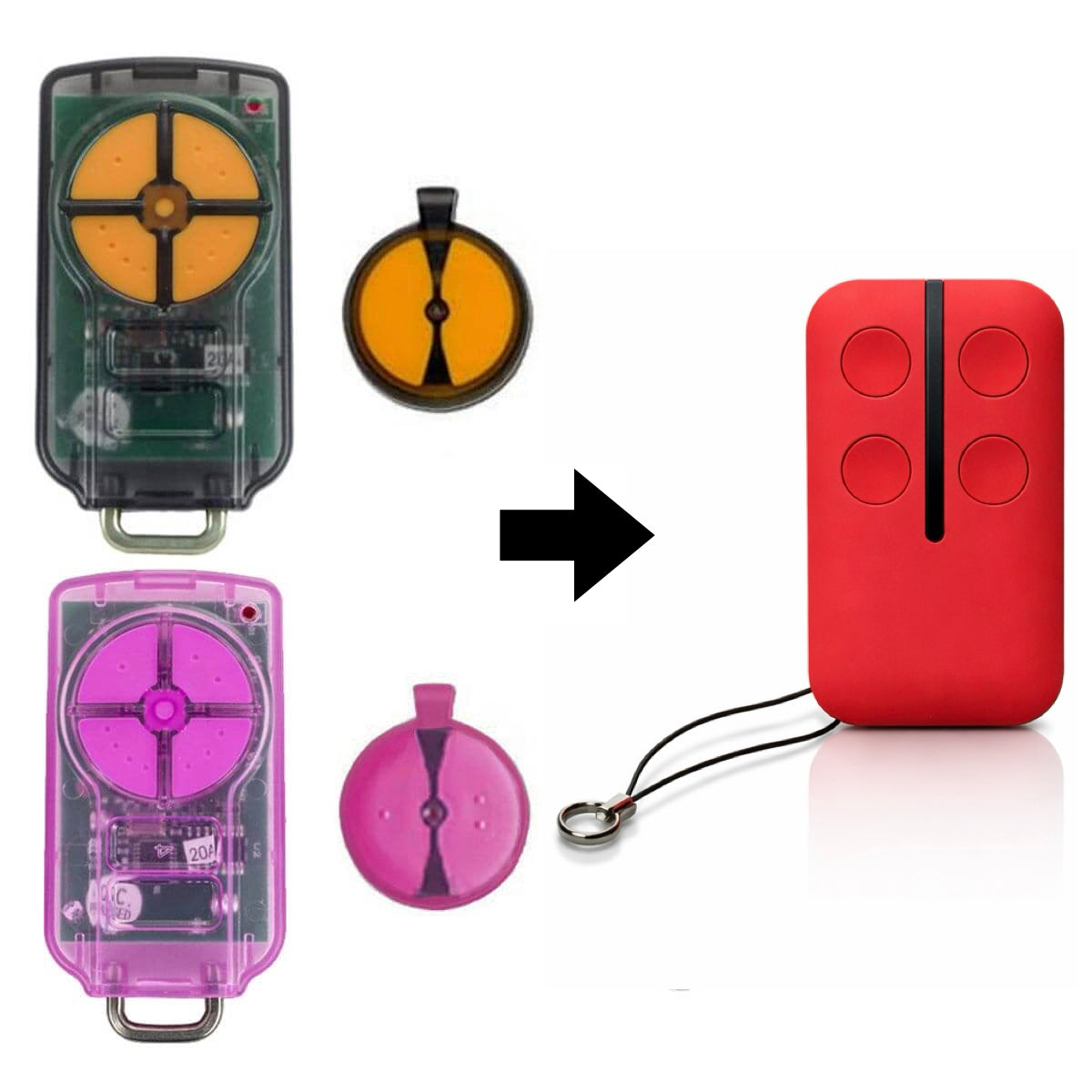 ATA PTX5 v1 TrioCode Replacement Remote