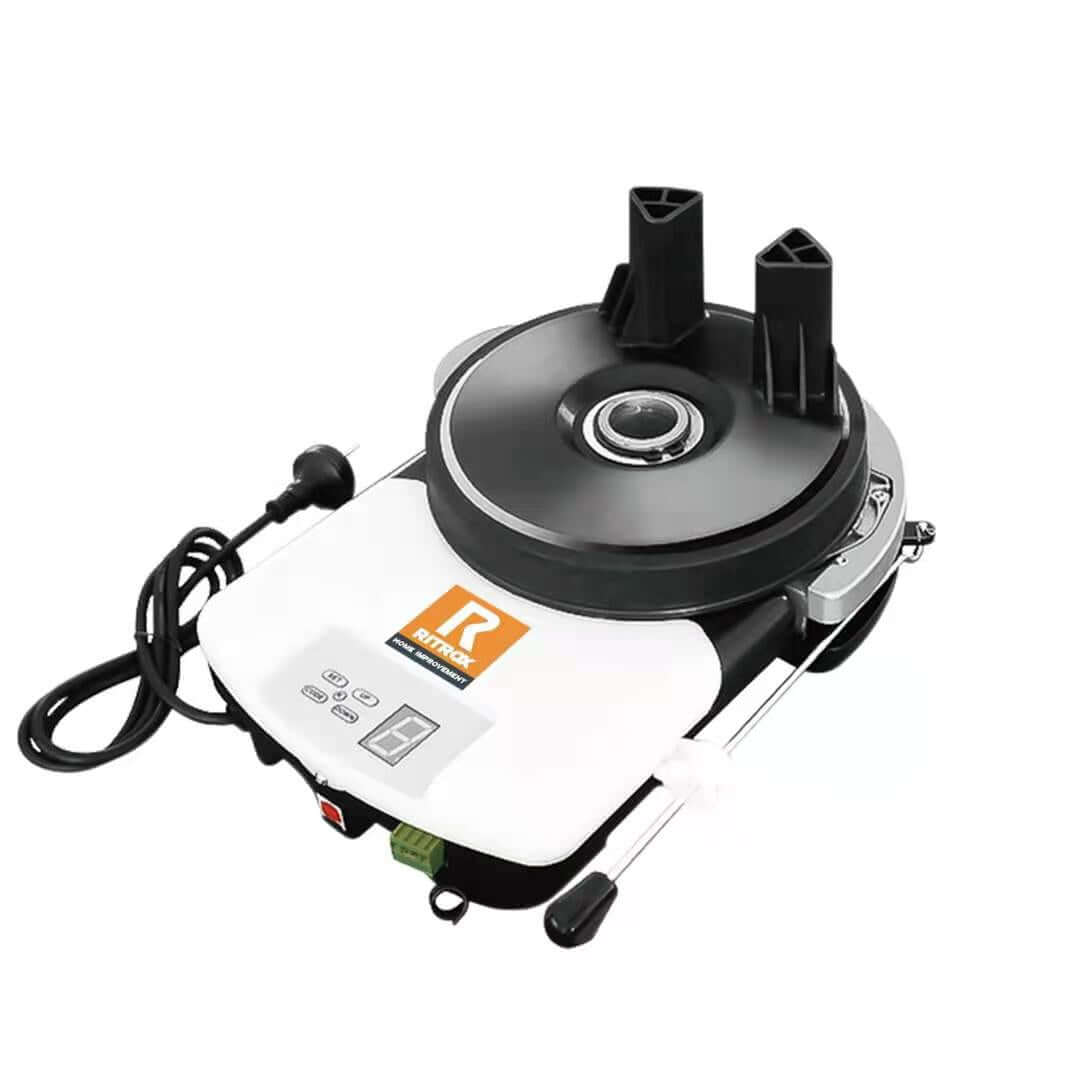 RX-1000P Roller Garage Door Opener weight bar with powerful DC motor and automatic features, branded with Garageway logo.