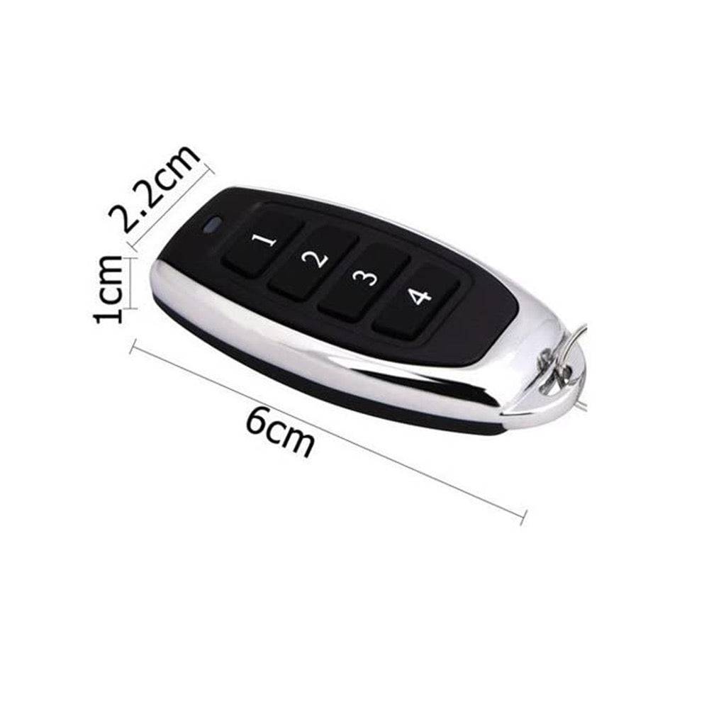 b&d Tritran Replacement Remote for Garageway openers, shown with dimensions 6cm x 2.2cm x 1cm, black and silver design.