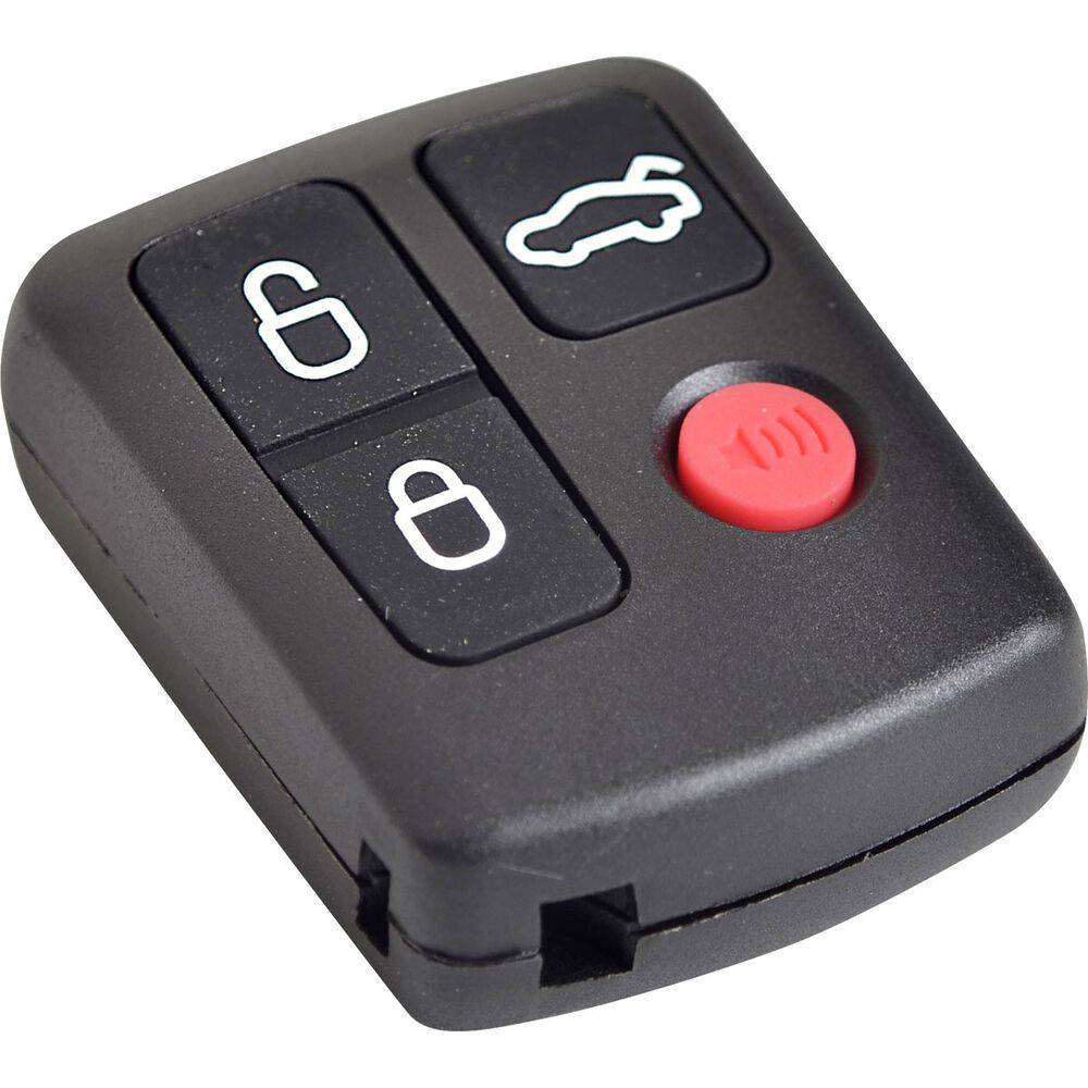 For Ford BA BF Falcon keyless car remote with 4 buttons, compatible with 2002-2010 models, by Garageway.