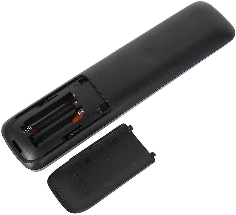 For HISENSE TV Remote EN2B27 with battery compartment opened, showcasing high-quality design and durability.