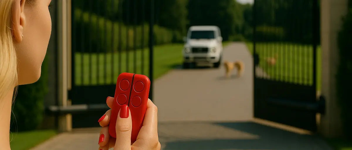 Garageway solar gate opener kit for farms – includes wireless garage remote control