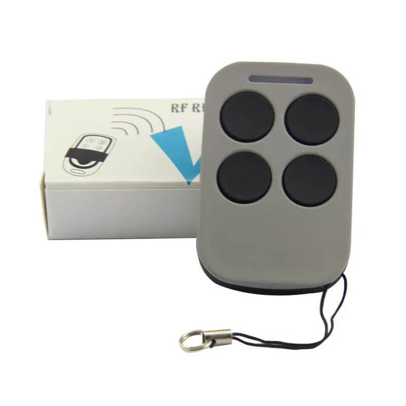 Garageway wireless remote for solar sliding gate opener with box packaging