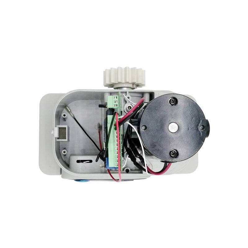 RITROX AC Sliding Gate Opener Keypad inner components showing motor and wiring for garageway functionality.