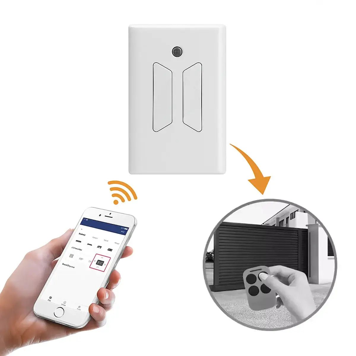 Wifi Receiver for Ritrox LUX, ECO, PRO, A2203, A024, K2208 Gate Openers