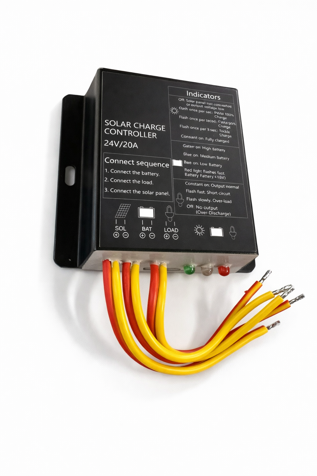 LM118 Waterproof Solar Charge Controller for Gate Openers