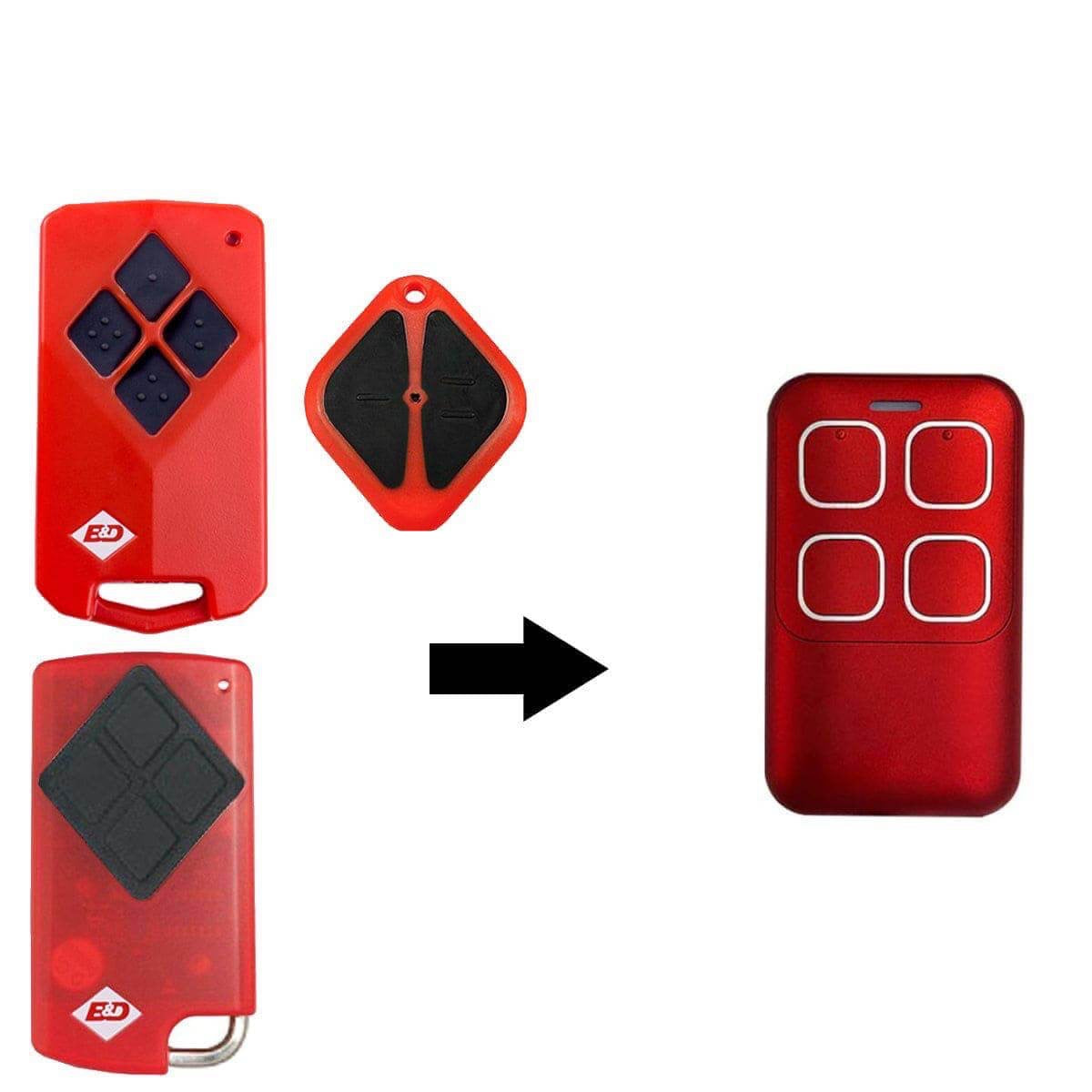 BND Tritran Compatible Remote b&d