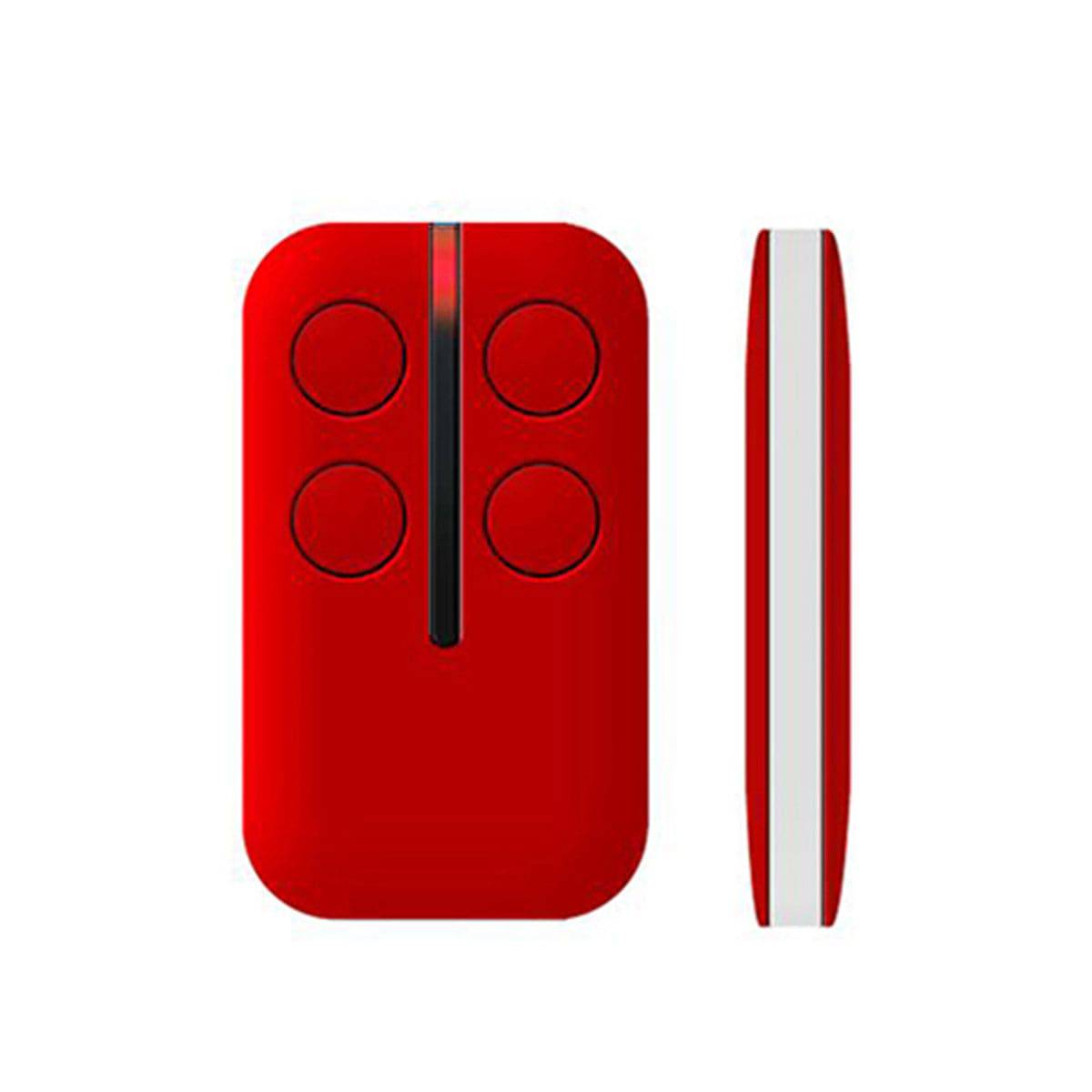 Red ATA PTX4 Replacement Remote with four buttons for Garageway; compatible with various GDO models; excluding PTX5v1, PX5V2.