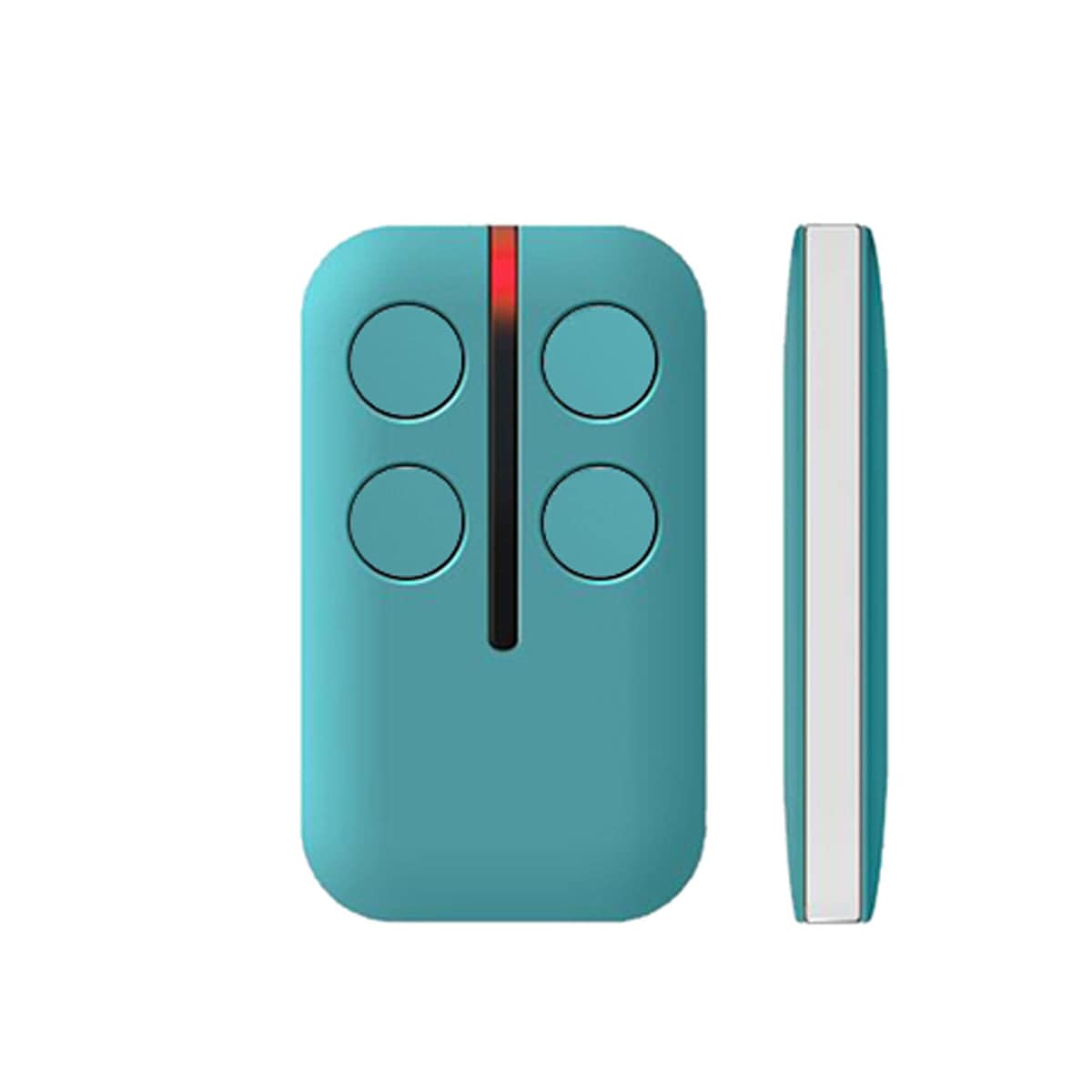 ATA PTX4 replacement remote control for compatible Garageway models GDO-2v5 to GDO-9v1, includes battery and key ring.
