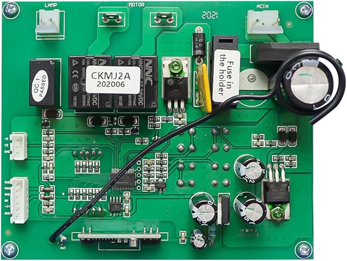 Casar 800 control board, PCB circuit for CASAR800 garage door opener, easy installation, durable, compatible with Garageway.