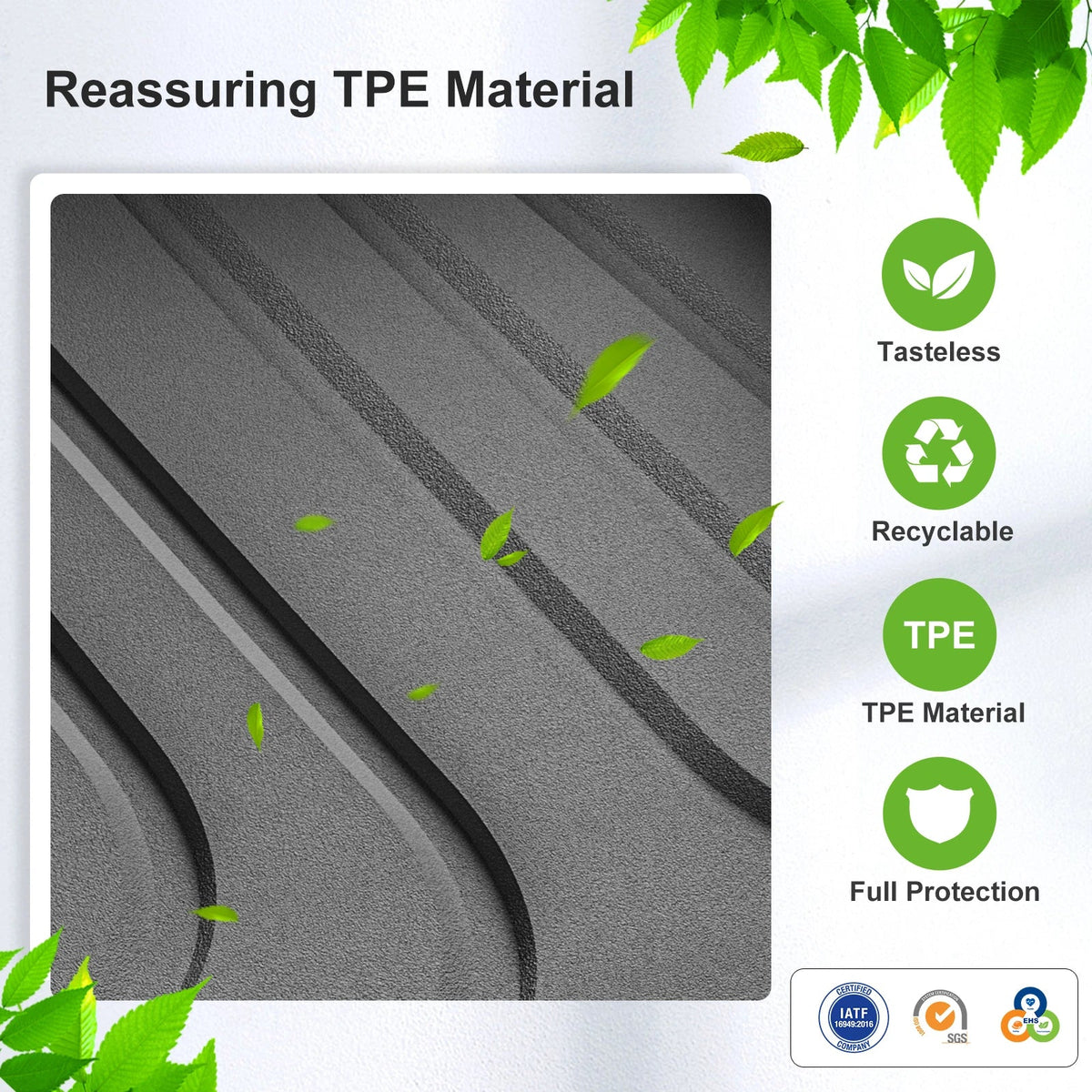 for Volvo EX30 2024 2025 Car Floor Mats Cargo Liner Trunk Pad TPE 3D Foot Mat Waterproof Accessories BLACK - Garageway.com.au