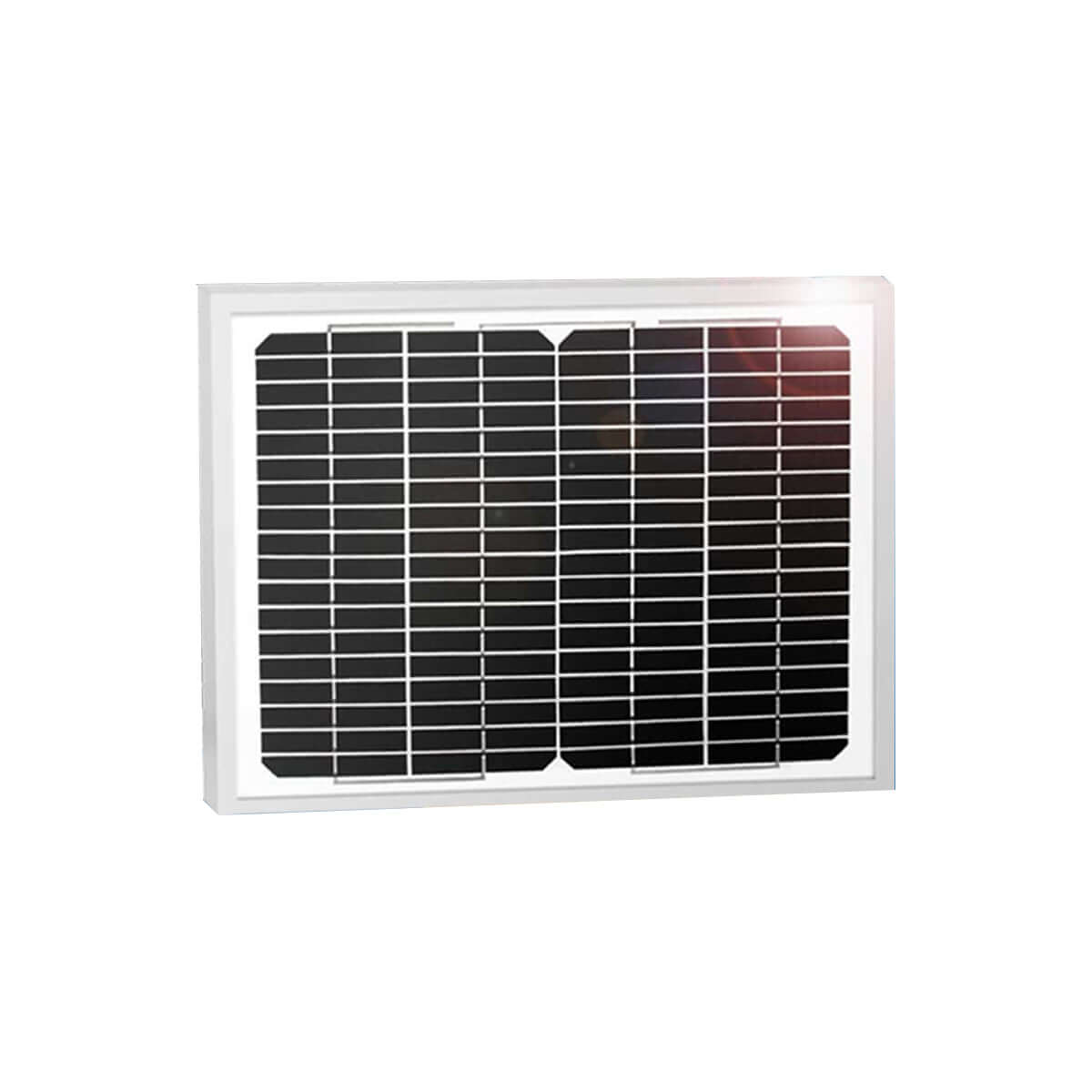 Garageway 10W solar panel, efficient energy solution, perfect for sustainable power needs. Includes 1x solar panel in package.