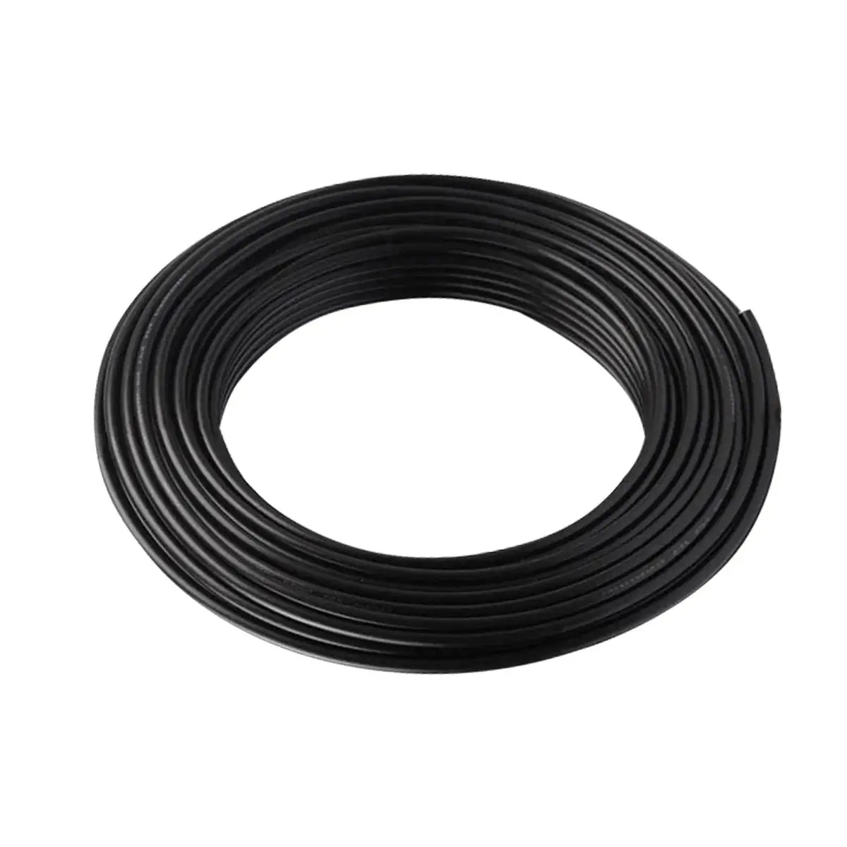 25 feet 5 cores black cable for garageway, ideal for various electrical applications and installations.