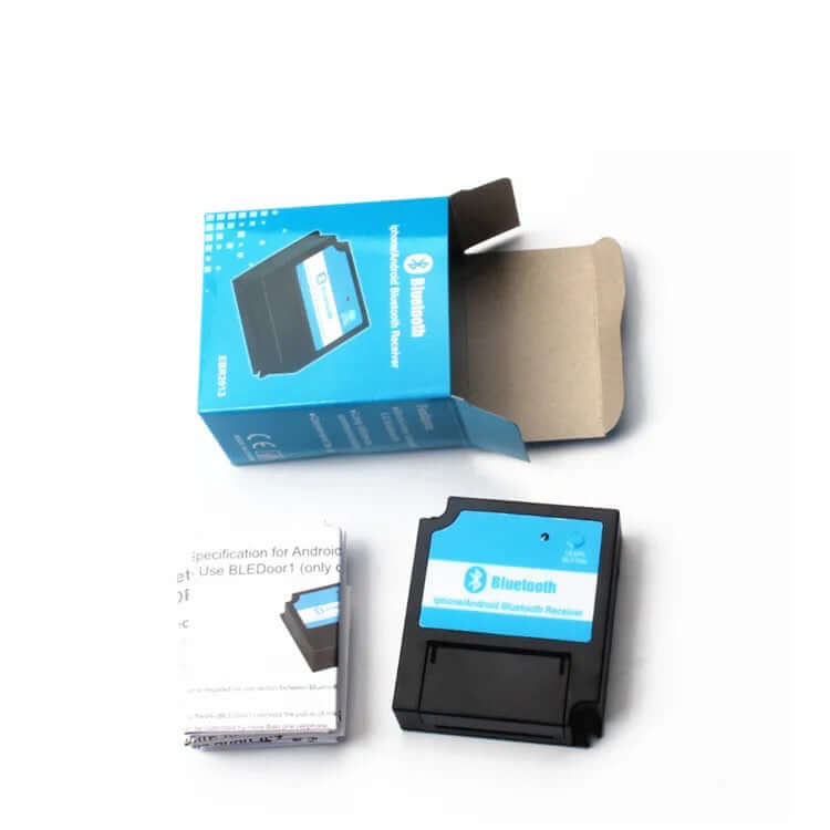 Bluetooth receiver for Garageway gate and garage door openers with iOS and Android app, open without remote, 30m range.