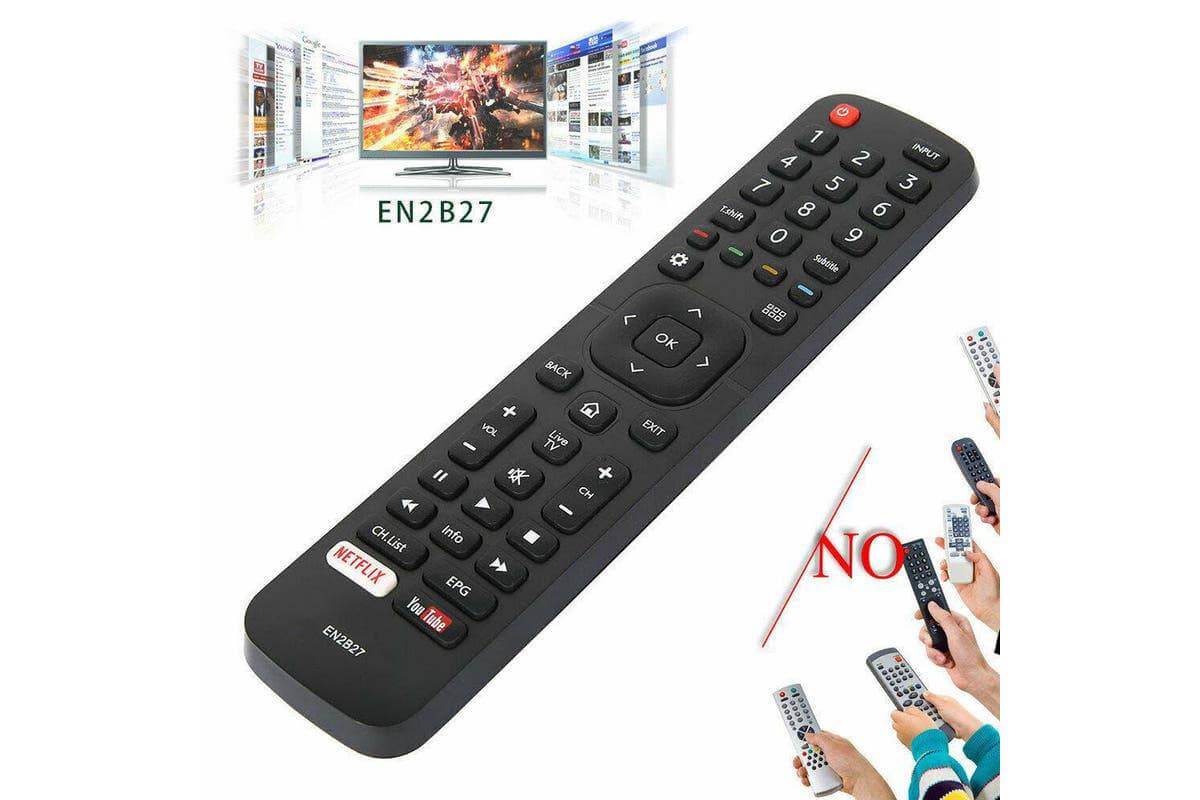 For HISENSE TV Remote EN2B27 with infrared, OEM quality, ready to use, compatible with various Hisense TVs.