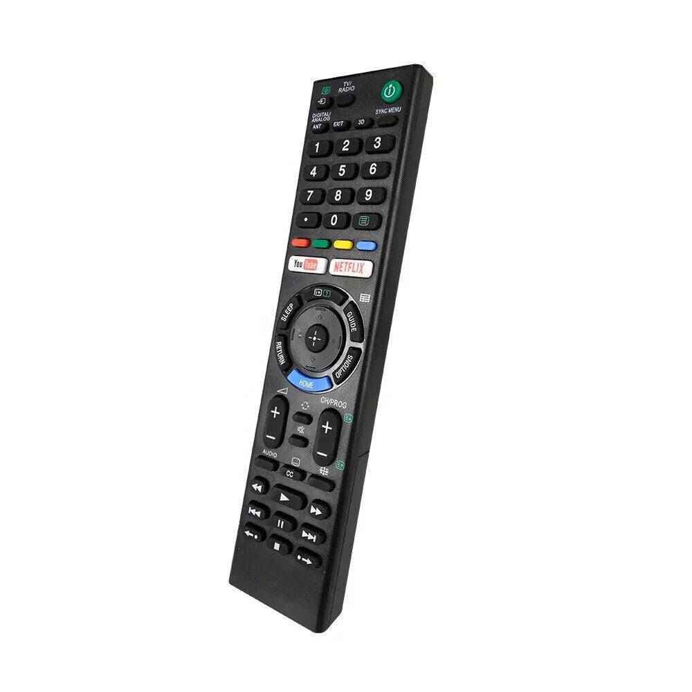 Replacement remote for SONY BRAVIA TV with Netflix button, compatible with various KDL series models.