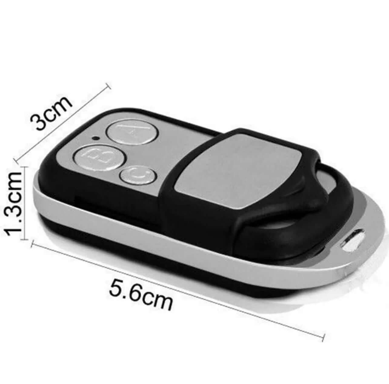 Gliderol TM305-C Compatible Remote with dimensions, suitable for Garageway Rollamatic GDR II GTS models.