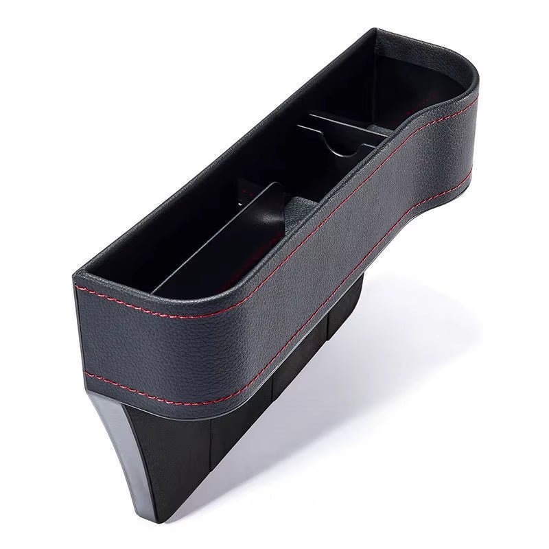 Leather Car Cup Holder Seat Organizer Holder Auto Seat Gap Storage Box Organizer - Garageway.com.au