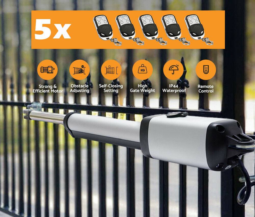 Ritrox Full Solar RX365S Single Gate Opener - Garageway.com.au