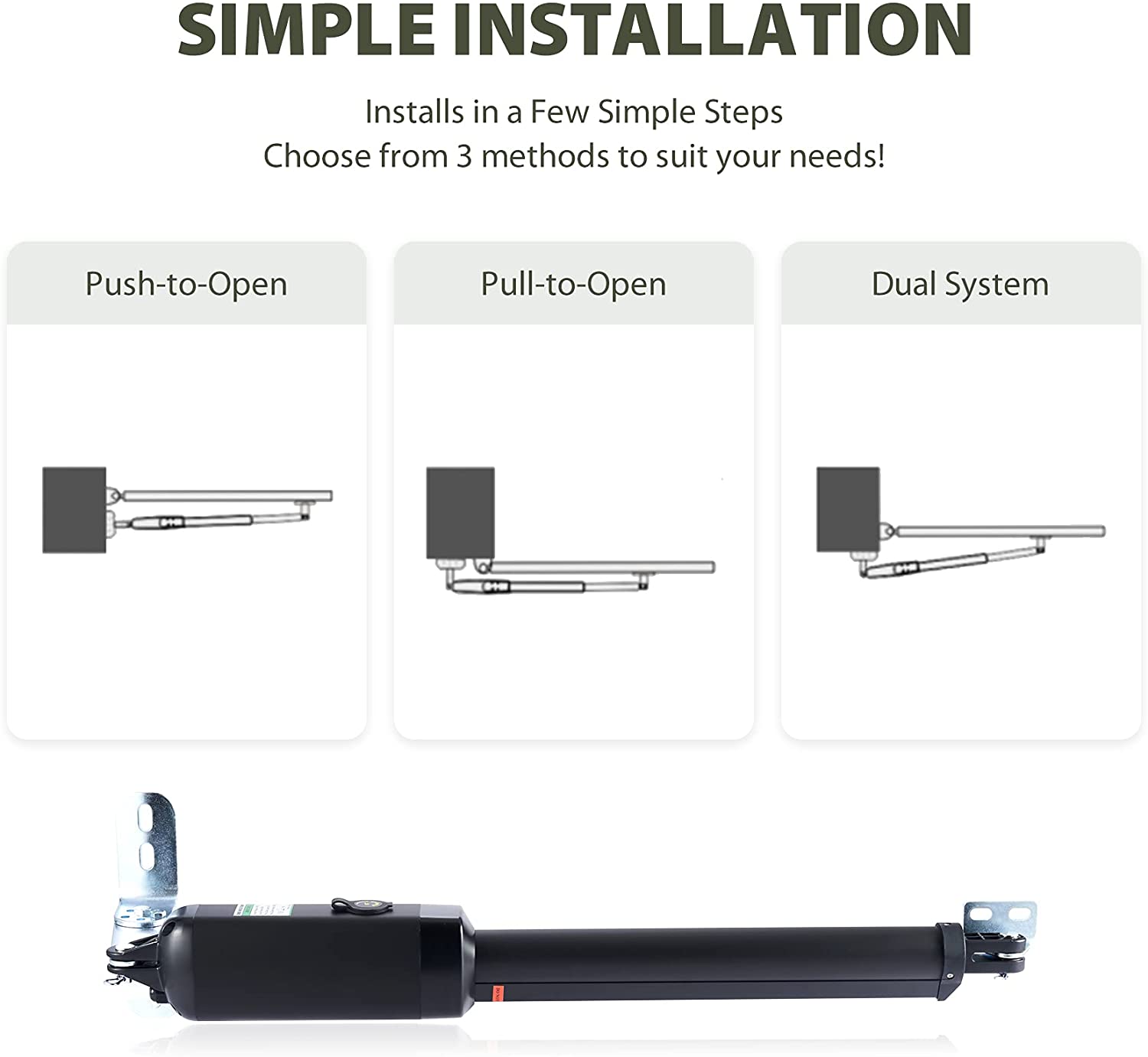 RITROX RX1101 Full Farm Solar Gate Opener - Garageway.com.au