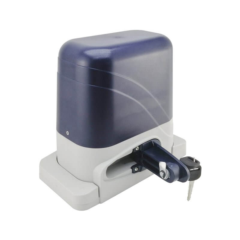 RITROX Full Solar Sliding Gate Opener Motor for 4-8m Racks with Key Remote, ideal for Garageway use