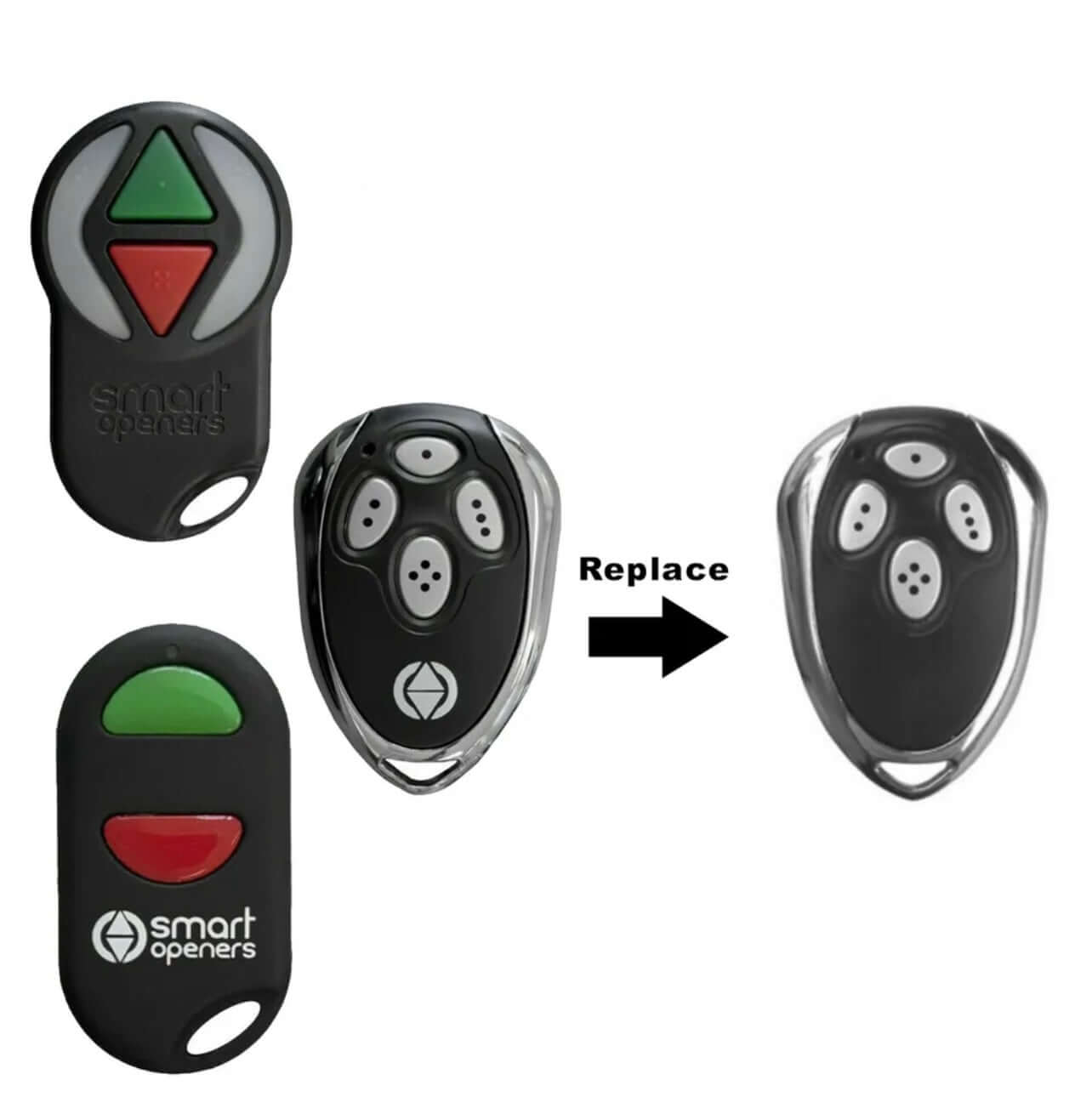 Smart Openers Compatible Garageway Remote and Replacement Models