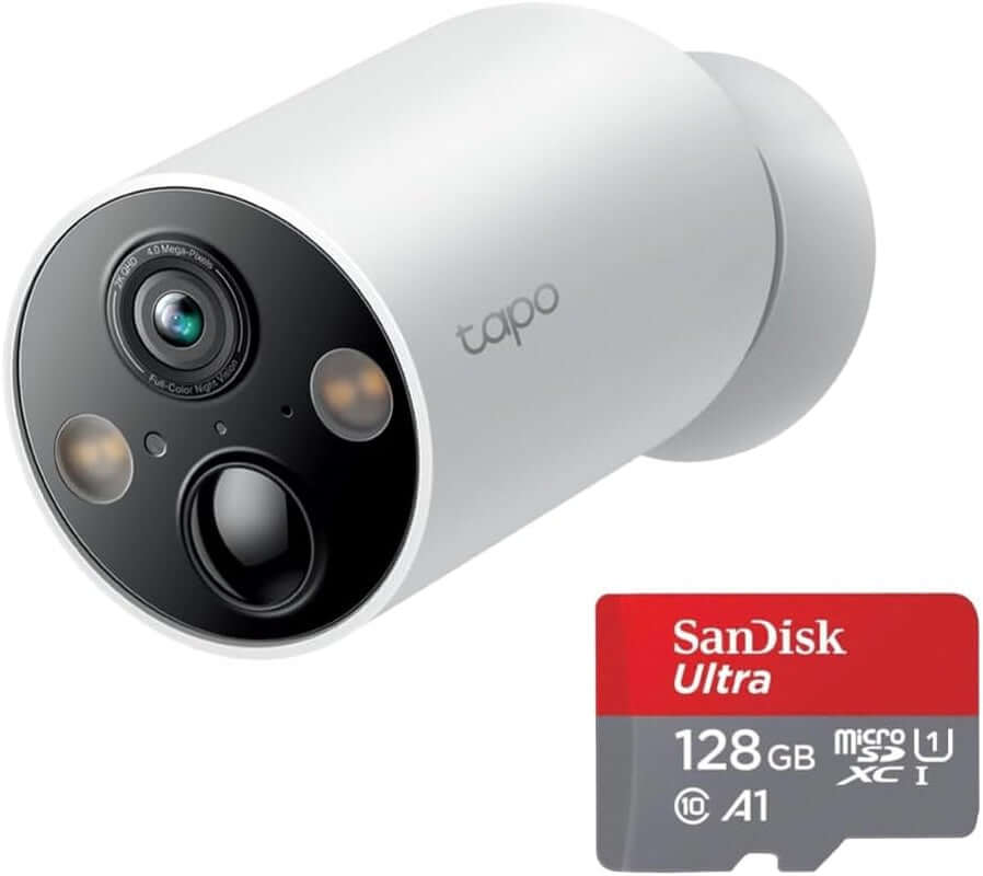 Tapo C425 Wire - Free Solar Security Camera Kit – 2K QHD, Color Night Vision, AI Detection, IP66, Two - Way Audio - Garageway.com.au