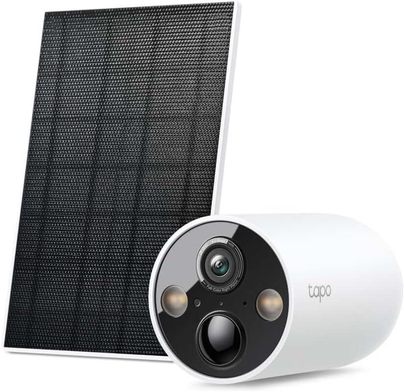 Tapo C425 Wire - Free Solar Security Camera Kit – 2K QHD, Color Night Vision, AI Detection, IP66, Two - Way Audio - Garageway.com.au
