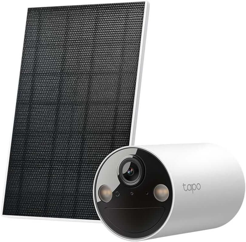 Tapo C425 Wire - Free Solar Security Camera Kit – 2K QHD, Color Night Vision, AI Detection, IP66, Two - Way Audio - Garageway.com.au